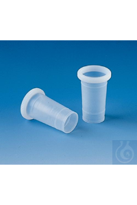 Bel-Art Fluo-Kem PTFE Sleeves With Grip Ring and Outer Ribs for 24/40 Joints...